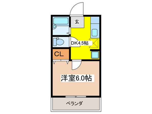 ベルシティハイツの物件間取画像